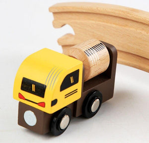 Wooden Magic Engineering Vehicles DIY - HN Bazar 