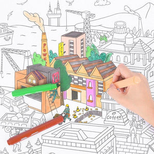 Mideer 10 M Learning Handmade Paper Painting Game - HN Bazar 