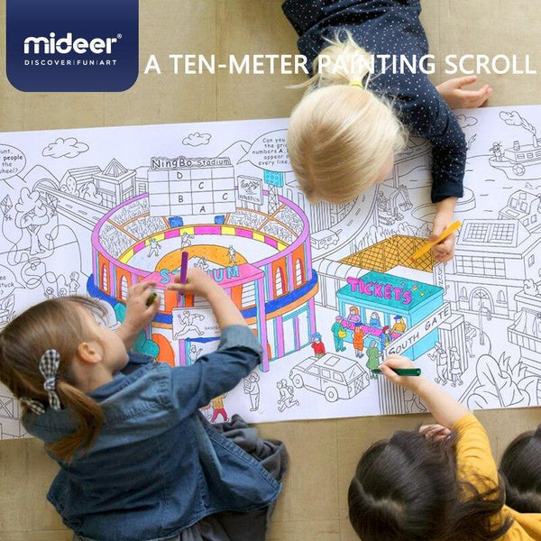 Load image into Gallery viewer, Mideer 10 M Learning Handmade Paper Painting Game - HN Bazar 
