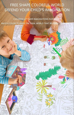 Mideer 10 M Learning Handmade Paper Painting Game - HN Bazar 