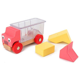 Truck Wooden Intellectual Challenge CNF5 - HN Bazar 