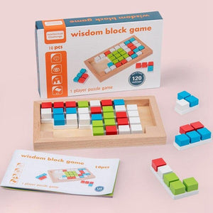 Wooden Direction Assembling Building Blocks CNF5 - HN Bazar 
