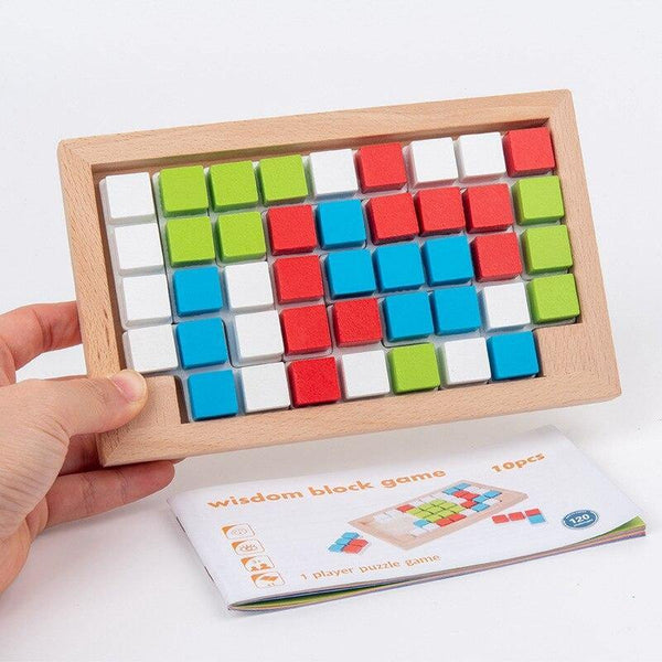 تحميل الصورة في عارض الصور ، Wooden Direction Assembling Building Blocks CNF5 - HN Bazar 
