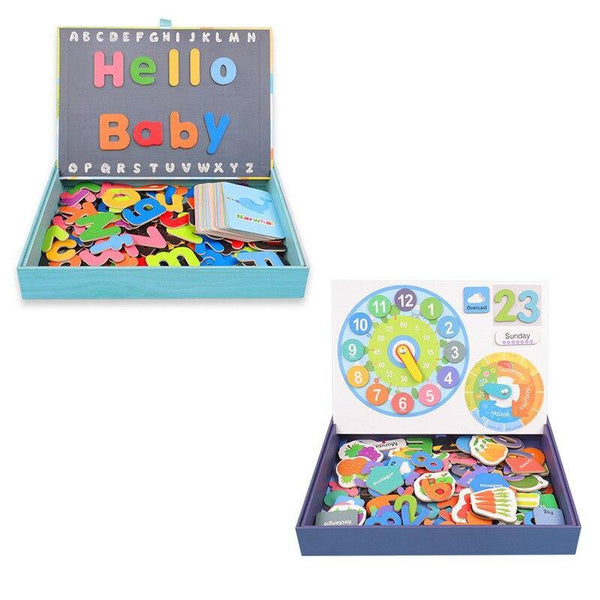 تحميل الصورة في عارض الصور ، Cognitive Magnetic Puzzle With Spelling Card CNF5 - HN Bazar 
