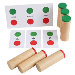 Wooden Voice Pairing Sound Identification Game CNF5 - HN Bazar 