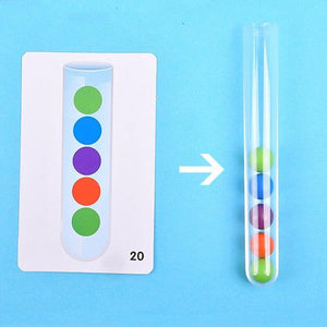Clip Beads Test Tube Toy CNF5 - HN Bazar 