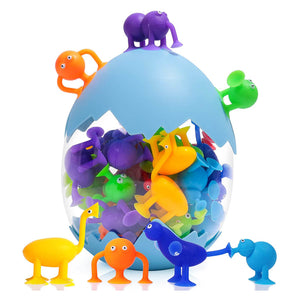 38 Pcs Animal Sucker Silicone Block -AE