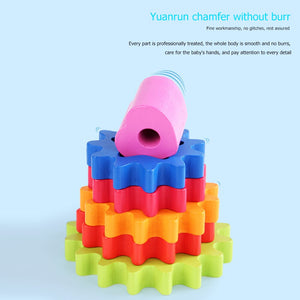 Wooden Color Shape Match Building Blocks CNF5