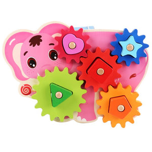 Wooden Color Shape Match Building Blocks CNF5