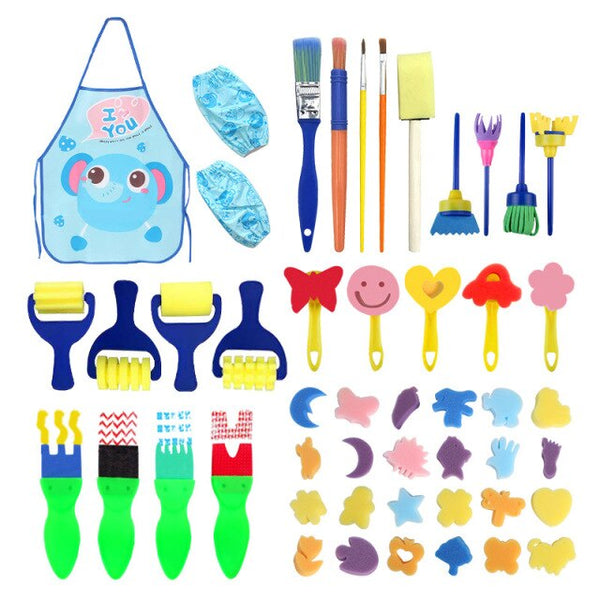 Load image into Gallery viewer, 49Pcs Painting Sponge Brush CNF B
