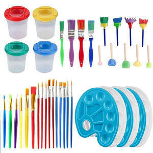 39 Pcs Paint Brushes Sets CNF B