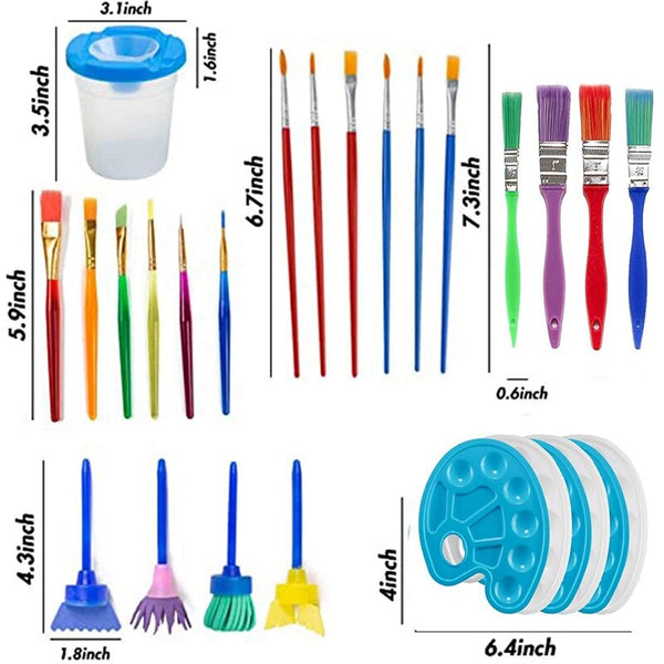 Load image into Gallery viewer, 39 Pcs Paint Brushes Sets CNF B
