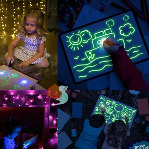 Fluorescent Luminous Drawing Board