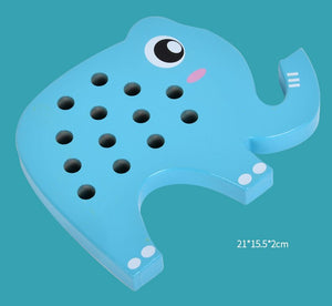 Zoo String Toy- Elephant and Duck CNF6