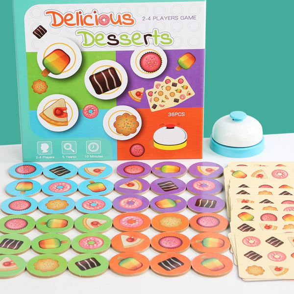 Load image into Gallery viewer, Delicious Desserts Pairing Battle Game CNF6
