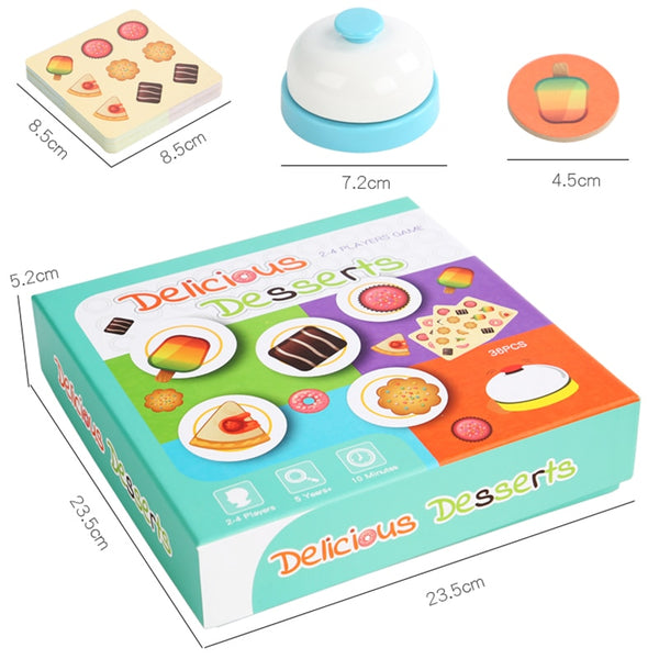 Load image into Gallery viewer, Delicious Desserts Pairing Battle Game CNF6
