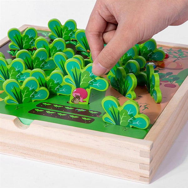 Load image into Gallery viewer, 3D Magnetic Vegetable Carrot Game CNF6
