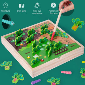 3D Magnetic Vegetable Carrot Game CNF6