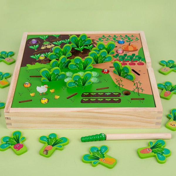 Load image into Gallery viewer, 3D Magnetic Vegetable Carrot Game CNF6
