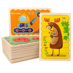 Creative Strip Puzzle CNF5 على الوجهين