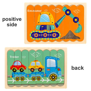 Creative Strip Puzzle CNF5 على الوجهين