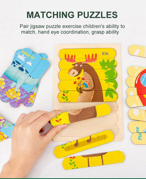 Creative Strip Puzzle CNF5 على الوجهين