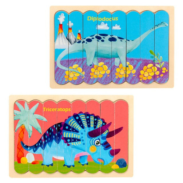 تحميل الصورة في عارض الصور ، Creative Strip Puzzle CNF5 على الوجهين
