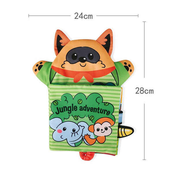 Load image into Gallery viewer, 2Pcs Montessori Baby Books Soft Cloth Book -AE
