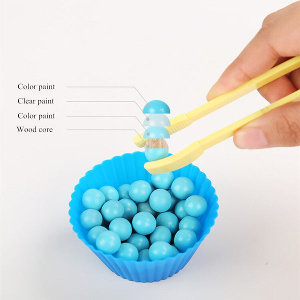 Load image into Gallery viewer, Letters Matching Clip Beads CNF6
