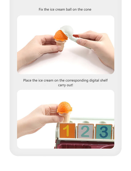 Load image into Gallery viewer, Ice Cream Stack Up Tower CNF D
