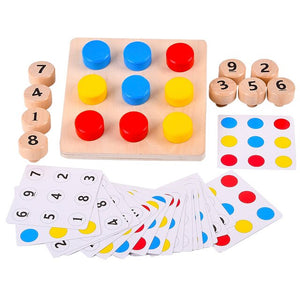 Wooden Tighten The Screws Matching Challenge Table CNF6
