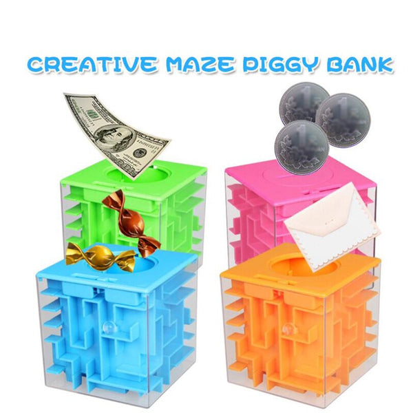Load image into Gallery viewer, 3D Playable Money Maze Saving For Coin AE
