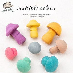 Mushroom Picking Educational Rainbow Shape Matching - CNF8