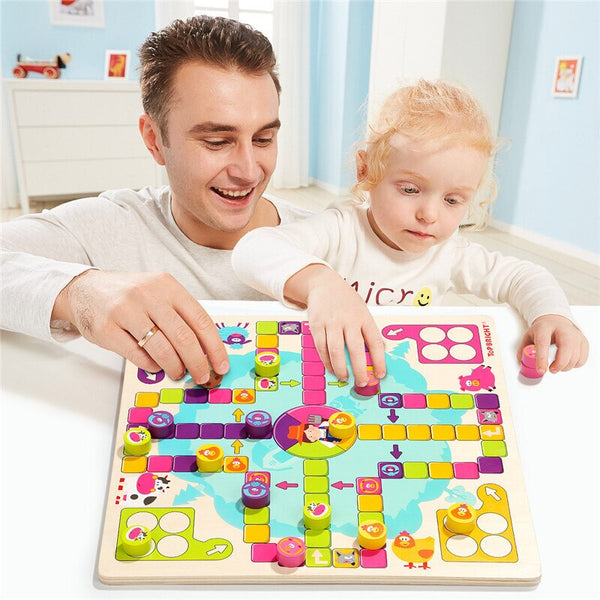 Load image into Gallery viewer, Treasure Parent-child Interactive Chess CNF D
