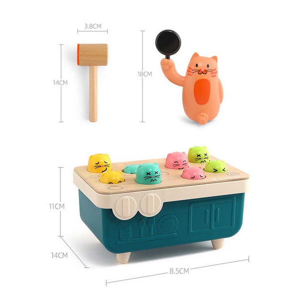Load image into Gallery viewer, Wooden Hammer Early Education Pounding Toy CNF D
