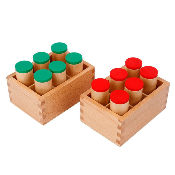 Load image into Gallery viewer, Sensorial Materials Sound and Smell Cylinders CNF1 CNF7
