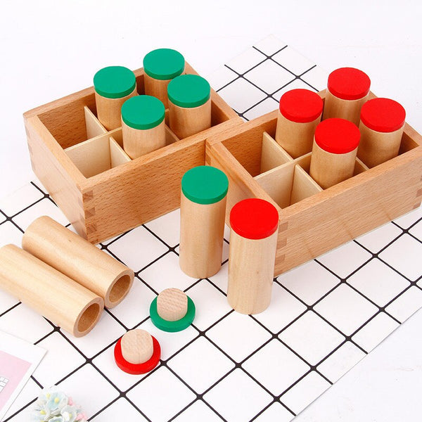Load image into Gallery viewer, Sensorial Materials Sound and Smell Cylinders CNF1 CNF7

