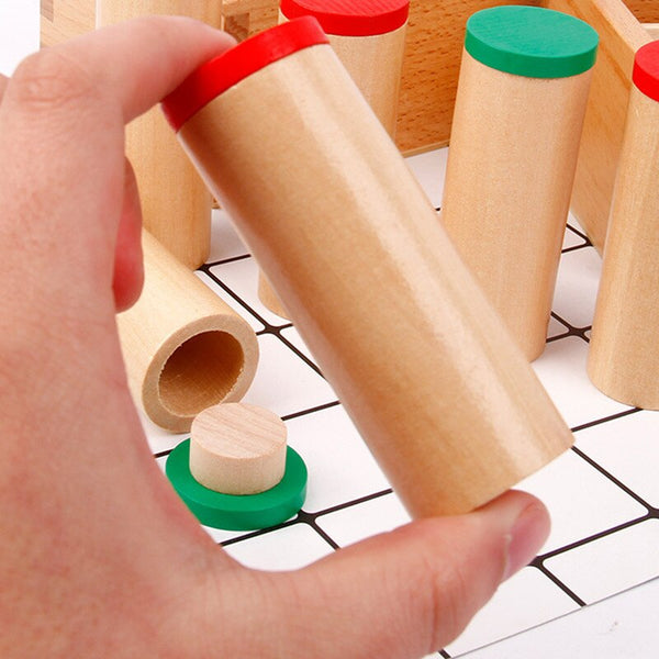 Load image into Gallery viewer, Sensorial Materials Sound and Smell Cylinders CNF1 CNF7
