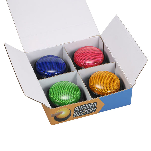 Load image into Gallery viewer, 4Pcs Recordable Talking Buzzer with Light-AE

