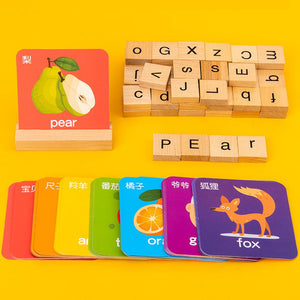Alphabet Words Cards Matching Puzzles CNF5