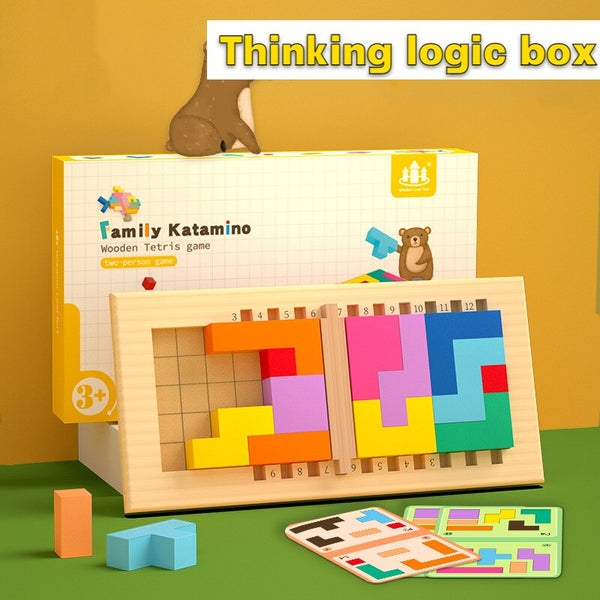 Load image into Gallery viewer, Tetris Puzzle Thinking Logic Game CNF5
