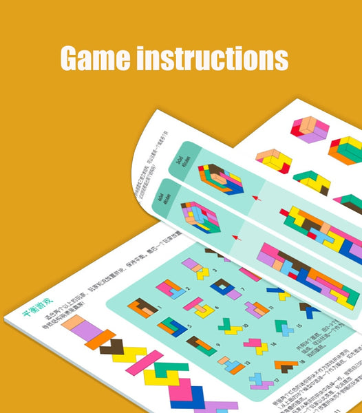 Load image into Gallery viewer, Tetris Puzzle Thinking Logic Game CNF5
