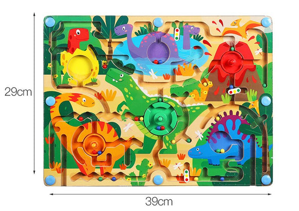 Load image into Gallery viewer, Magnetic Maze Handwriting Pen Push Beads CNF5
