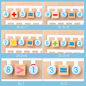 Wooden Puzzle Digital Walking Position CNF5