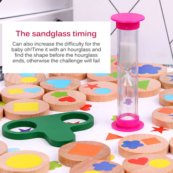 Load image into Gallery viewer, Shape And Pattern Matching Building Toys Montessori Logic Training CNF5

