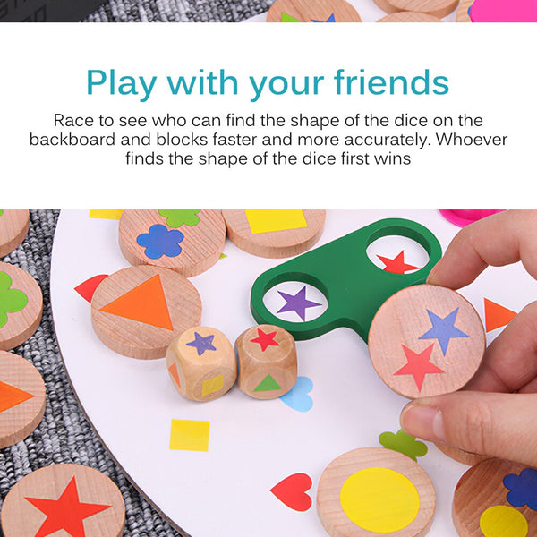 Load image into Gallery viewer, Shape And Pattern Matching Building Toys Montessori Logic Training CNF5
