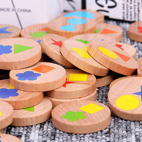 Load image into Gallery viewer, Shape And Pattern Matching Building Toys Montessori Logic Training CNF5
