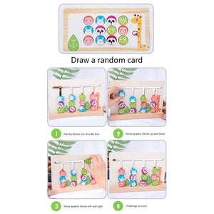 Color Match Educational Cognitive Ability Learning Puzzle CNF5