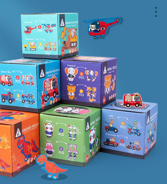 تحميل الصورة في عارض الصور ، Animal Educational Craft Puzzle CNF5
