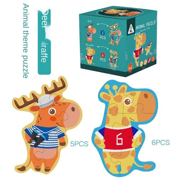 تحميل الصورة في عارض الصور ، Animal Educational Craft Puzzle CNF5
